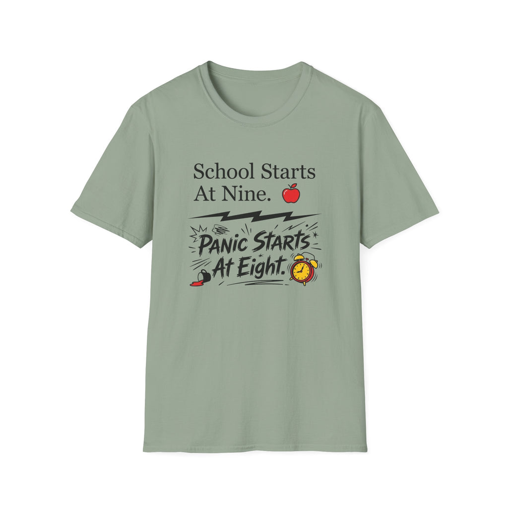 Panic Starts At 8 T-Shirt