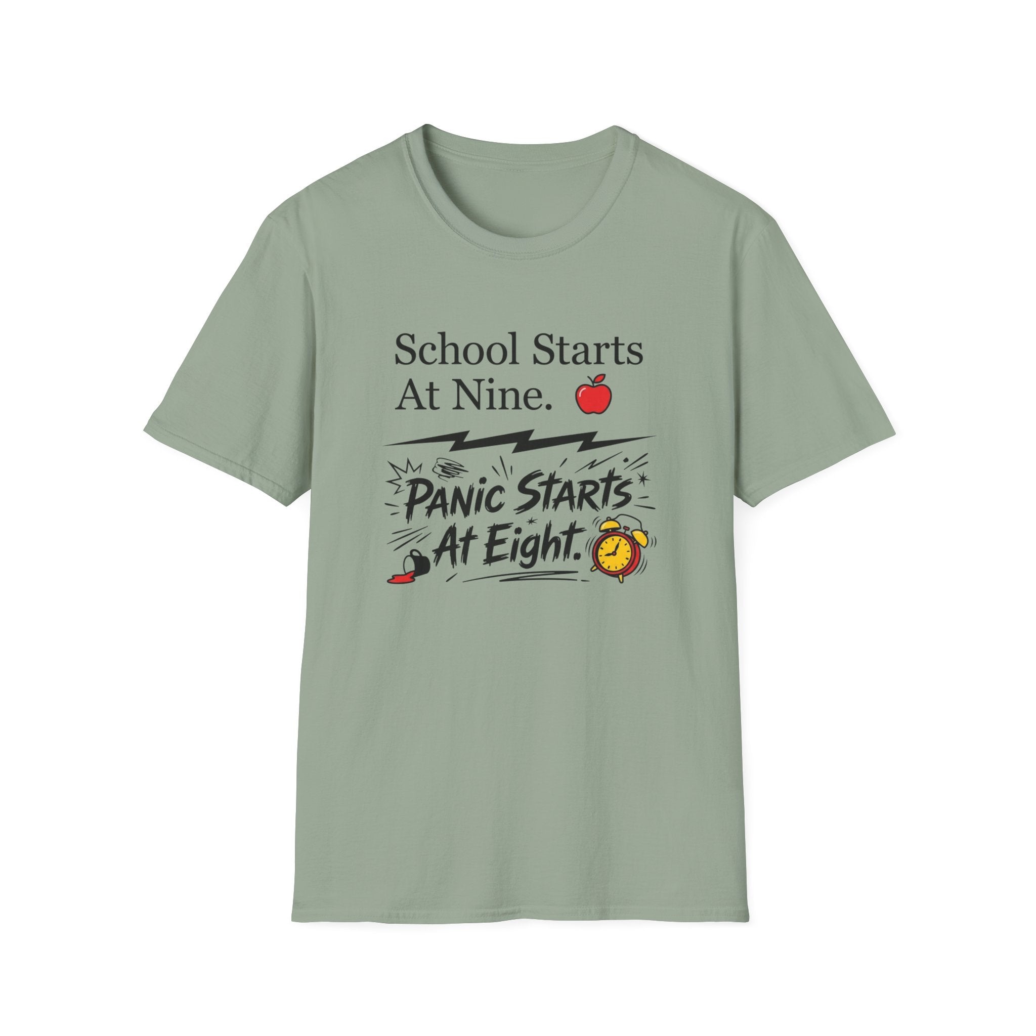 Panic Starts At 8 T-Shirt