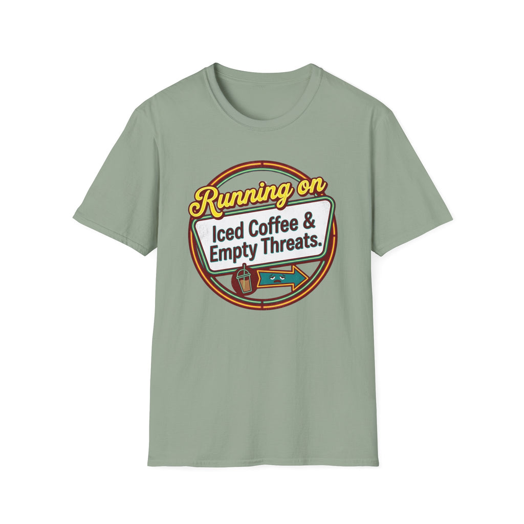 Iced Coffee and Empty Threats T-Shirt