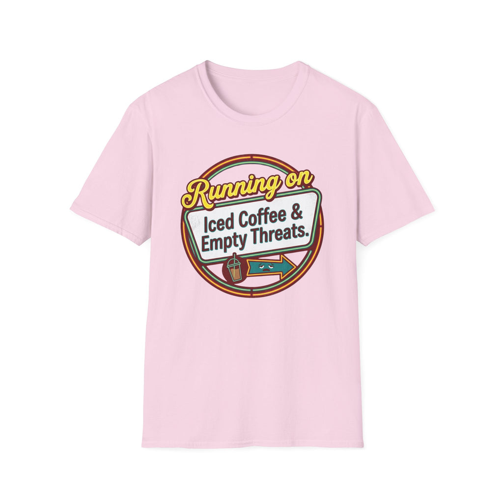 Iced Coffee and Empty Threats T-Shirt