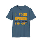 Not On My Checklist T-Shirt