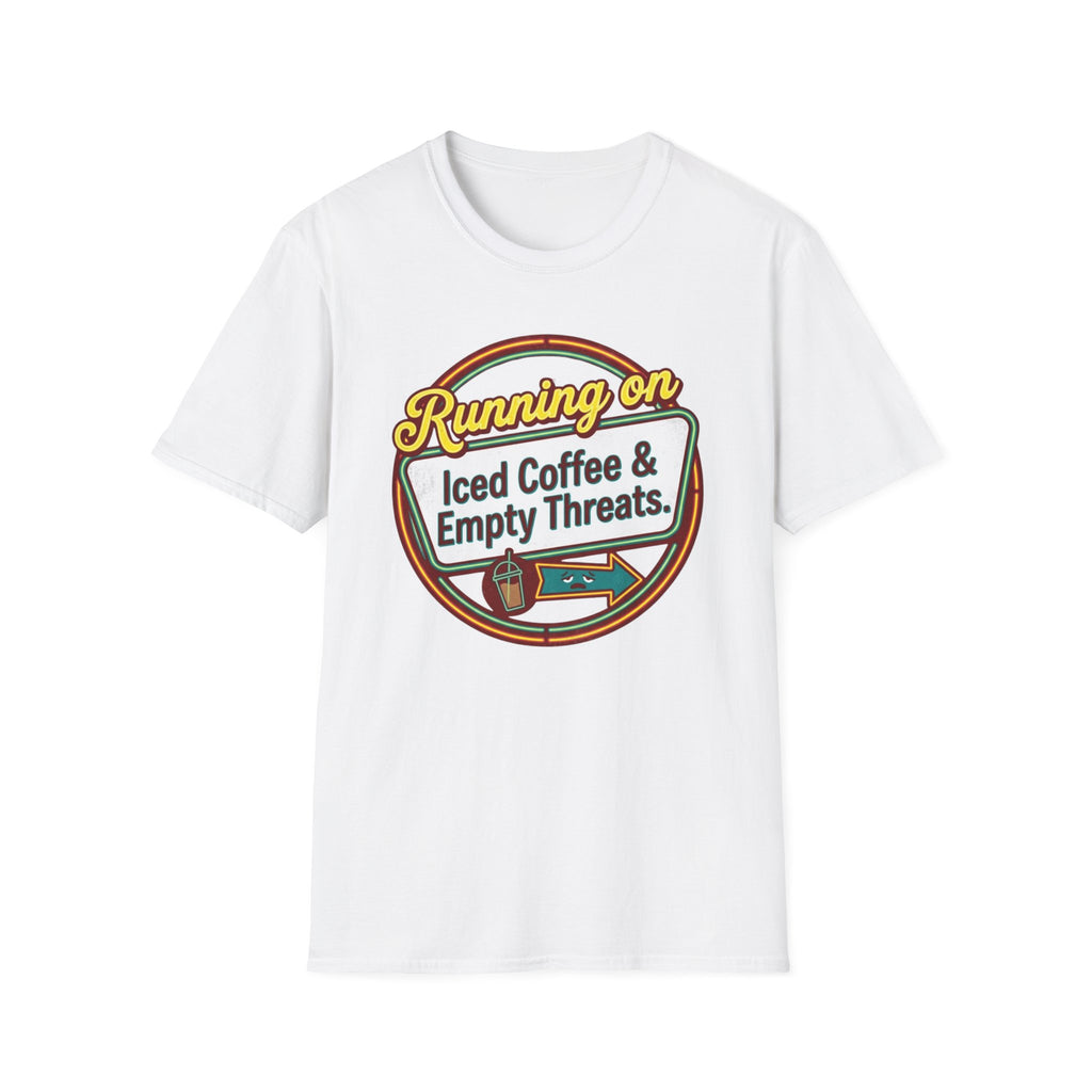 Iced Coffee and Empty Threats T-Shirt