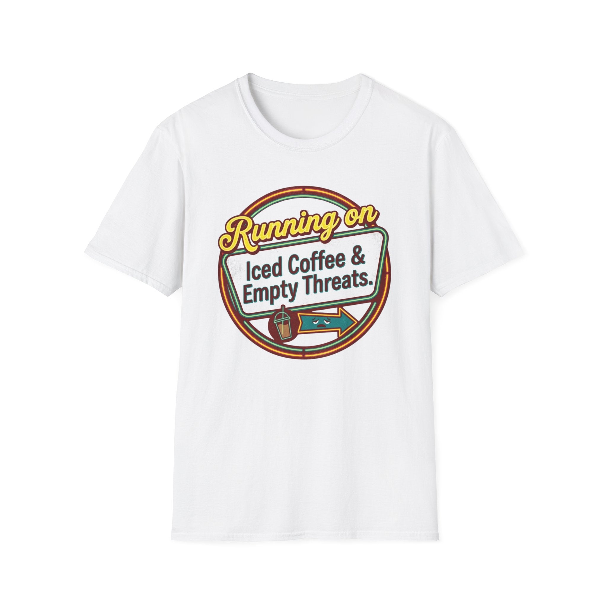 Iced Coffee and Empty Threats T-Shirt