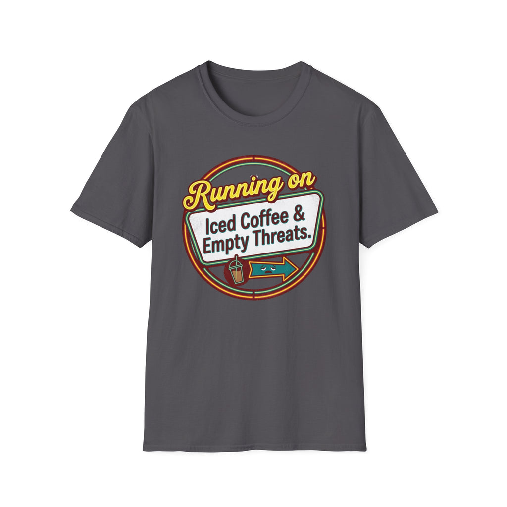 Iced Coffee and Empty Threats T-Shirt