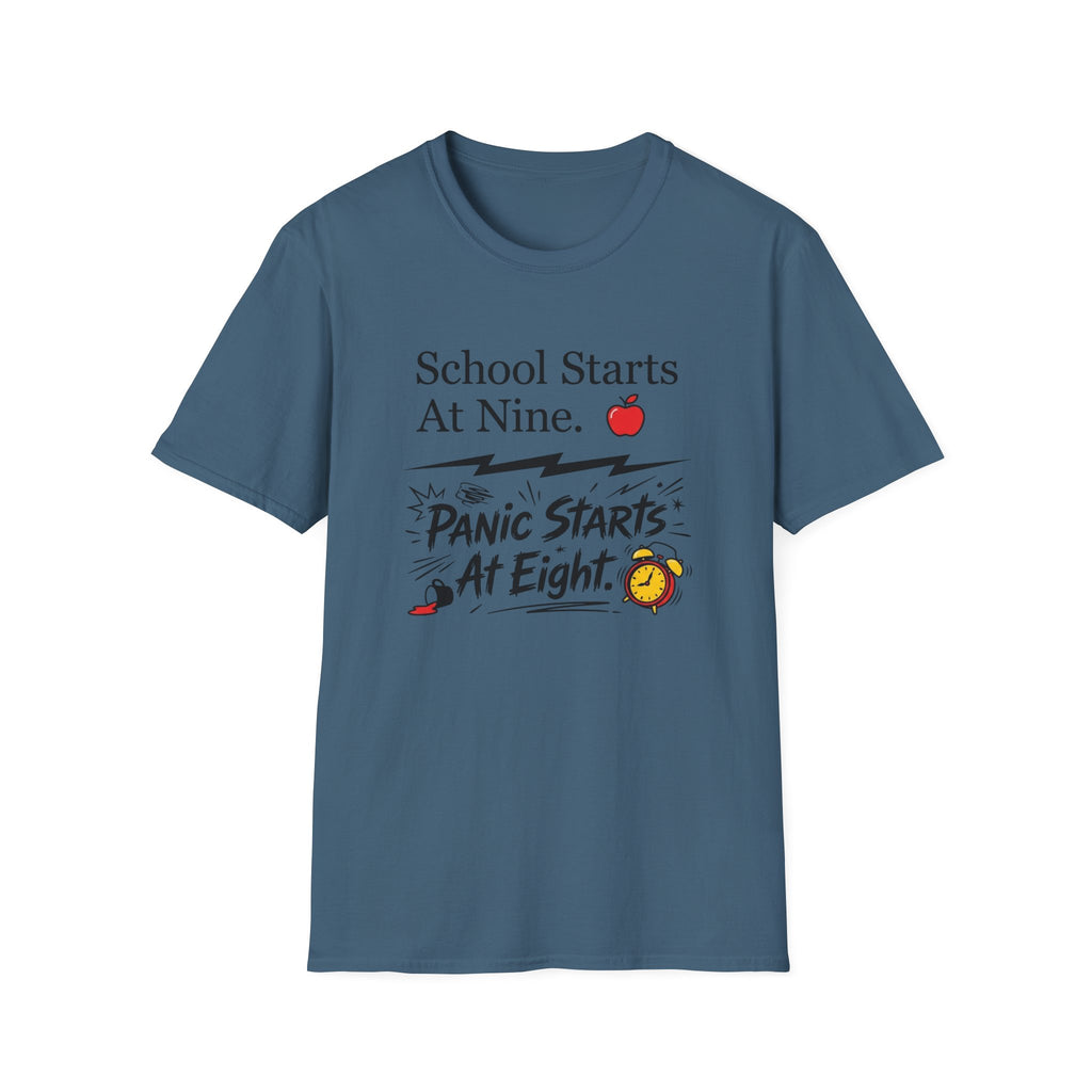 Panic Starts At 8 T-Shirt