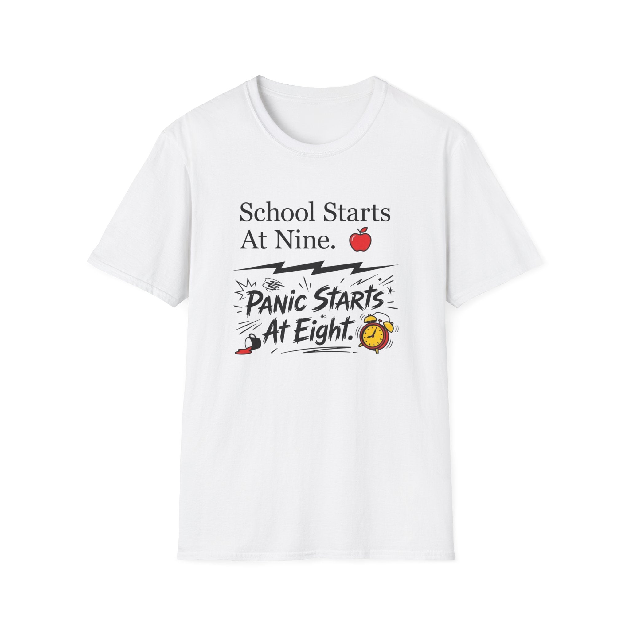 Panic Starts At 8 T-Shirt