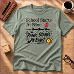 Panic Starts At 8 T-Shirt