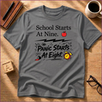 Panic Starts At 8 T-Shirt