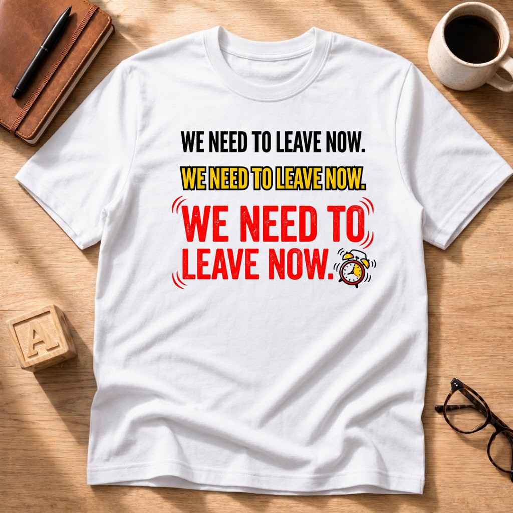 We Need To Leave T-Shirt
