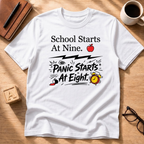 Panic Starts At 8 T-Shirt