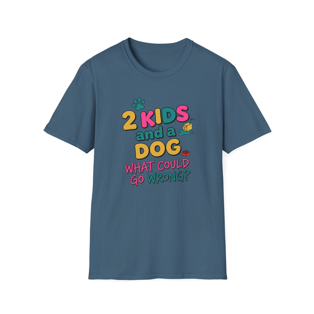 Two Kids and A Dog T-Shirt