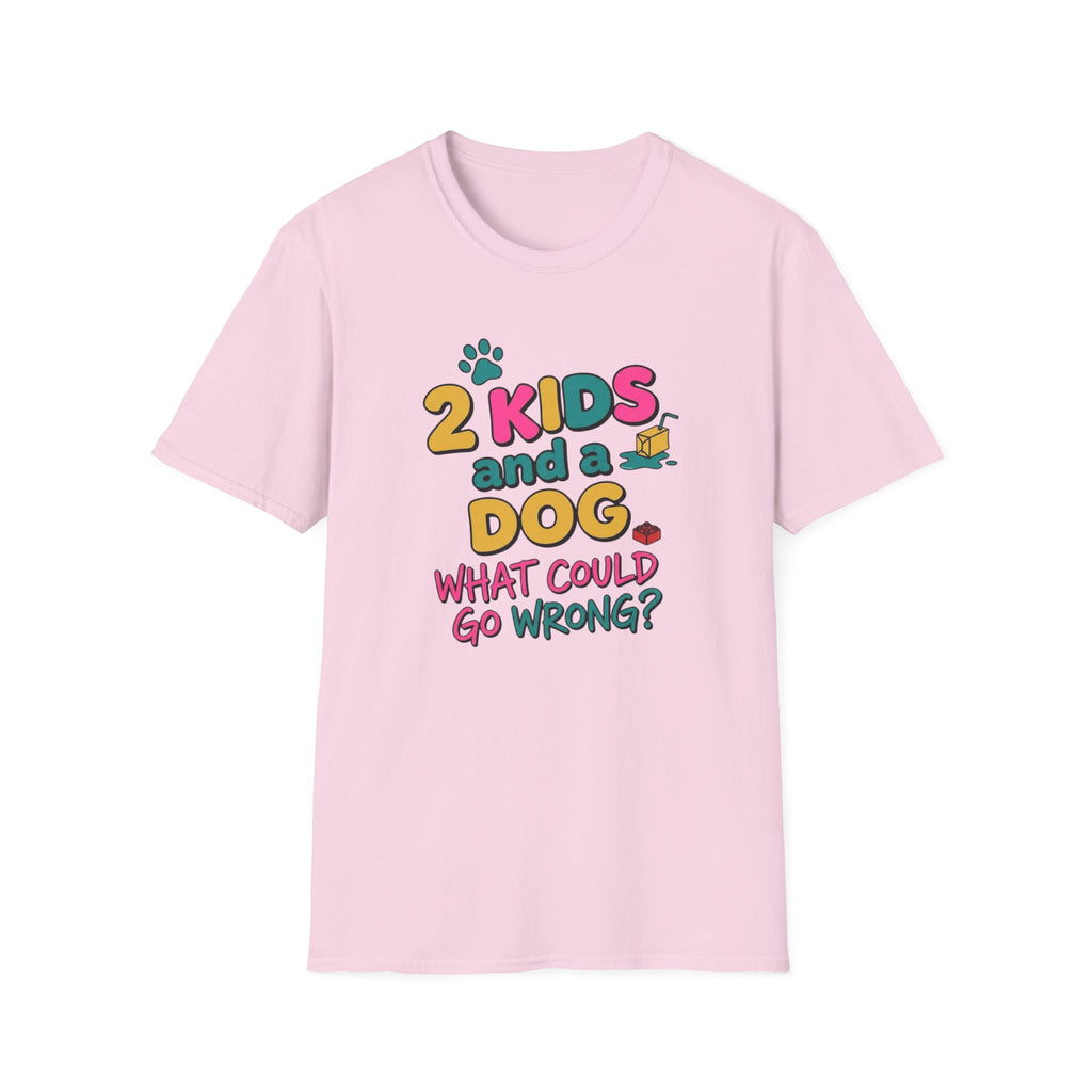 Two Kids and A Dog T-Shirt