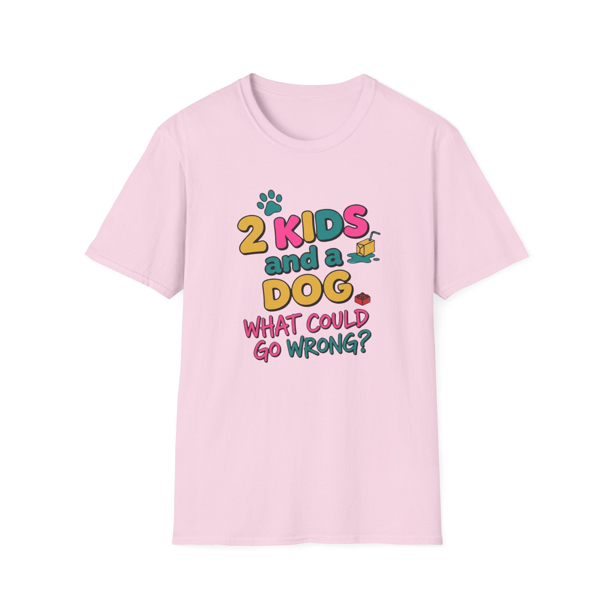 Two Kids and A Dog T-Shirt