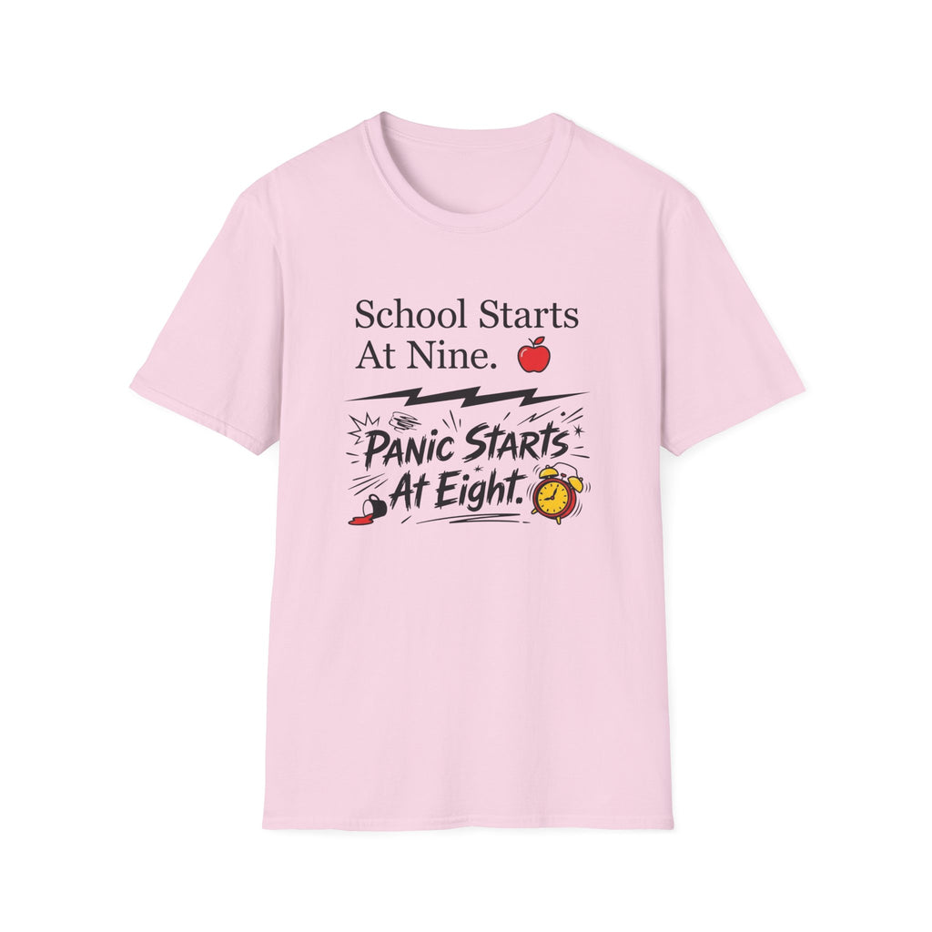 Panic Starts At 8 T-Shirt