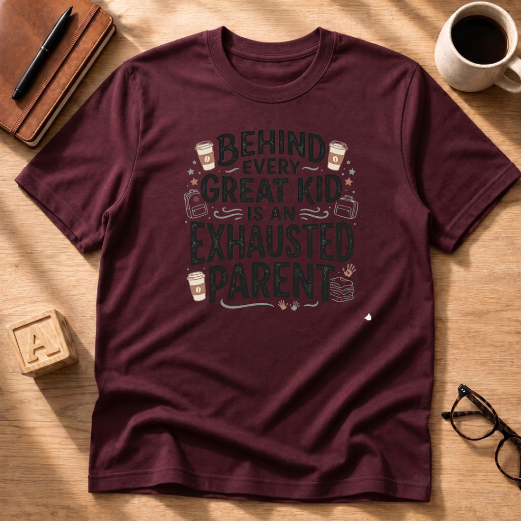 Exhausted Parent T-Shirt