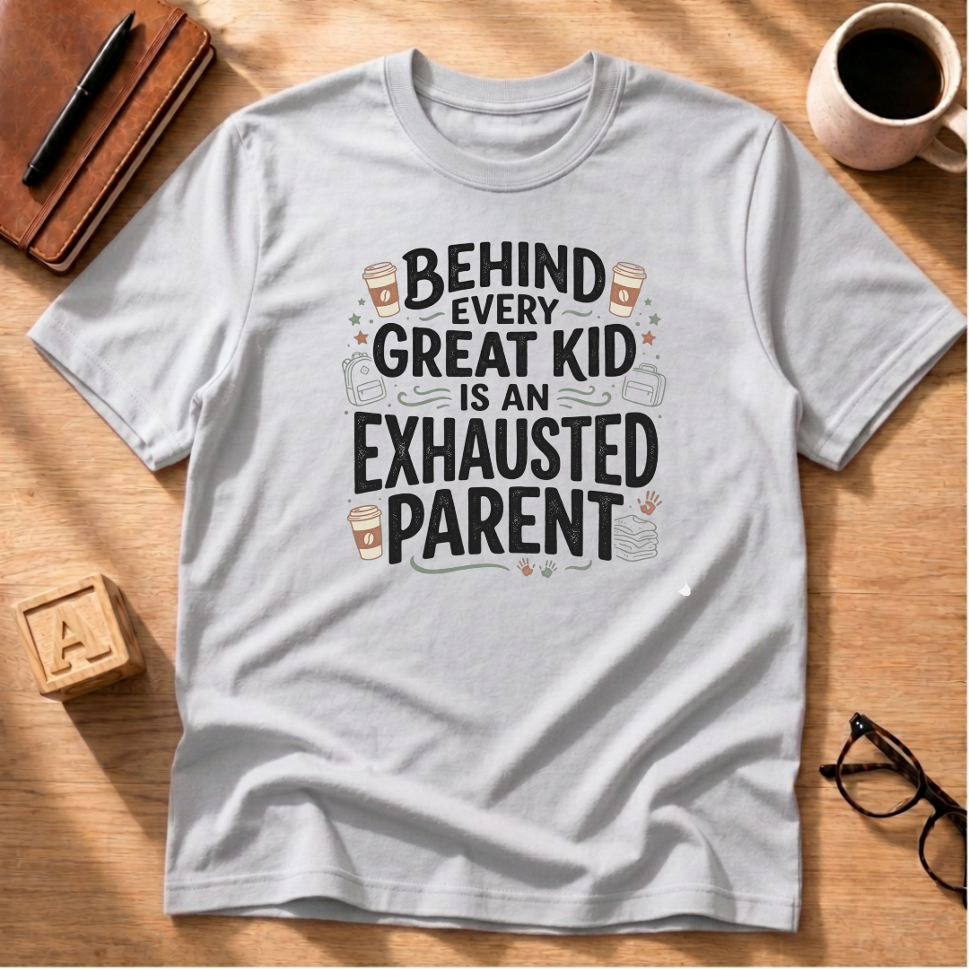 Exhausted Parent T-Shirt