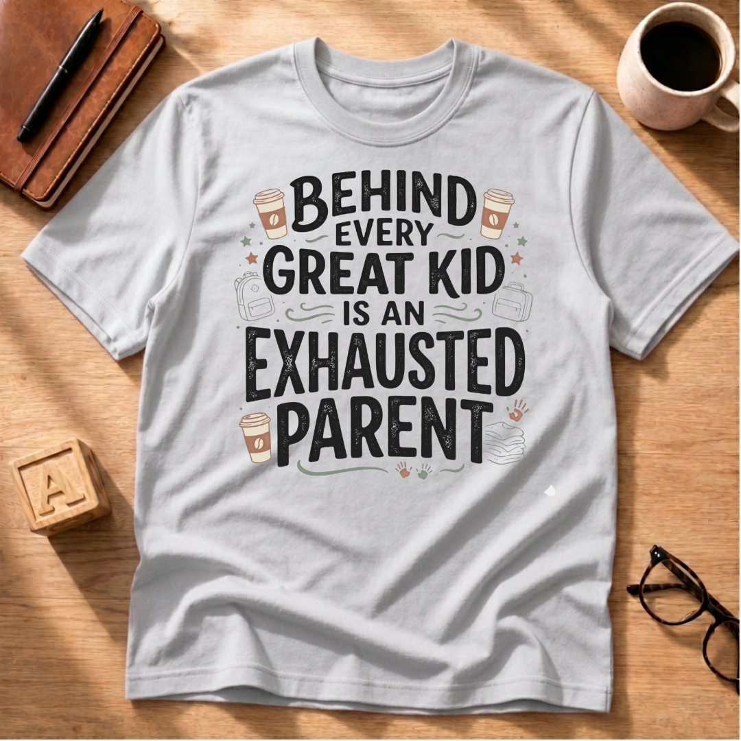Exhausted Parent T-Shirt