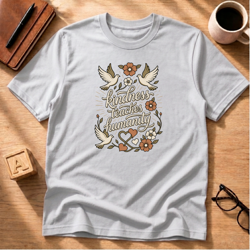 Kindness Teaches Humanity T-Shirt