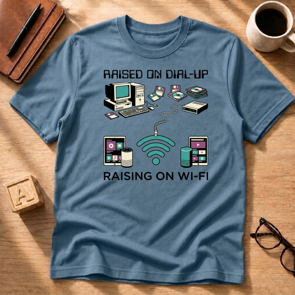 Raised on Dial Up T-Shirt
