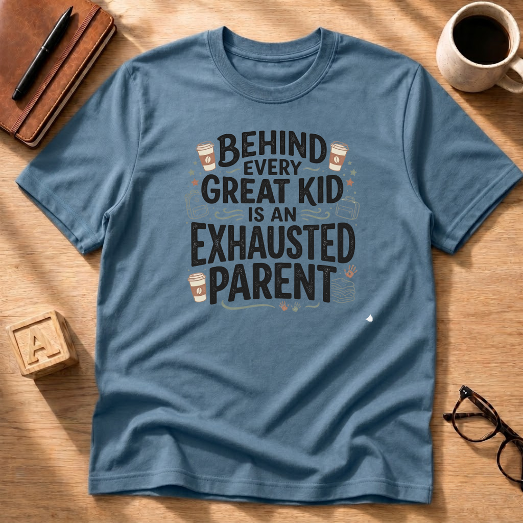 Exhausted Parent T-Shirt
