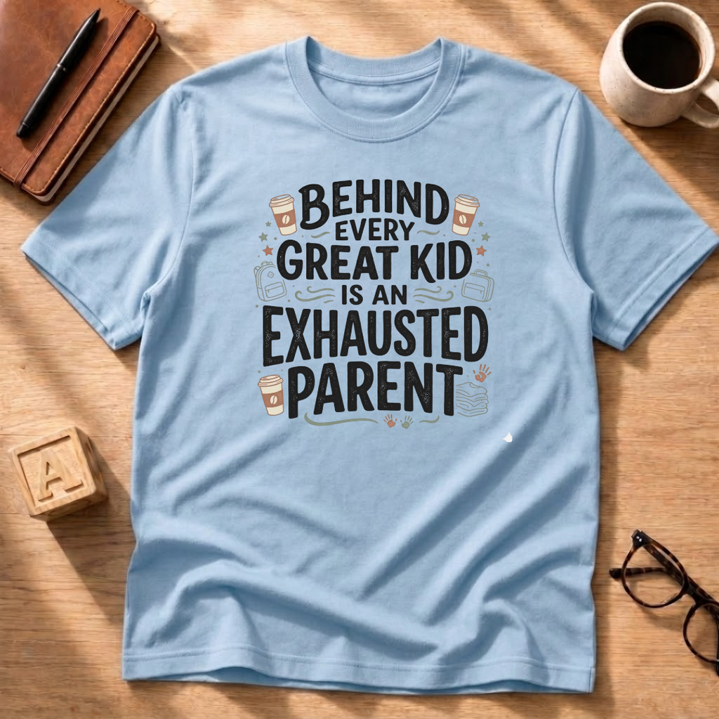 Exhausted Parent T-Shirt