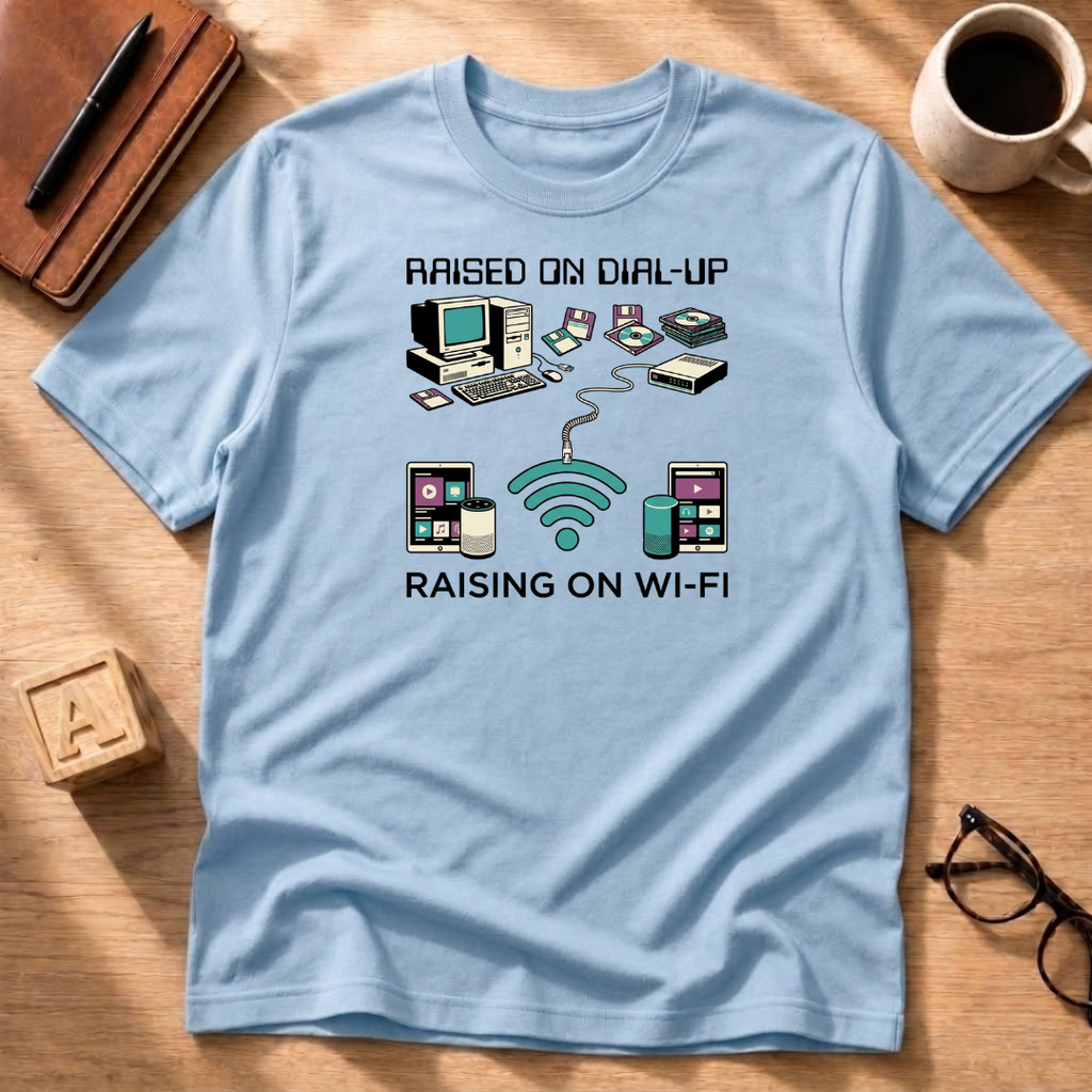 Raised on Dial Up T-Shirt