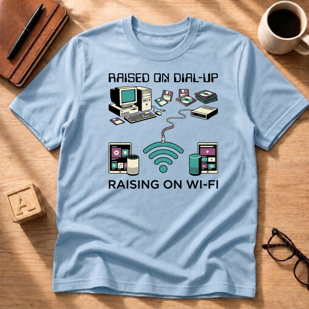 Raised on Dial Up T-Shirt
