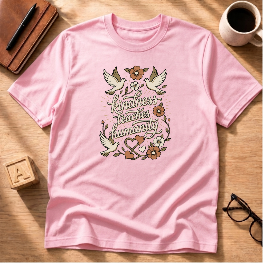 Kindness Teaches Humanity T-Shirt