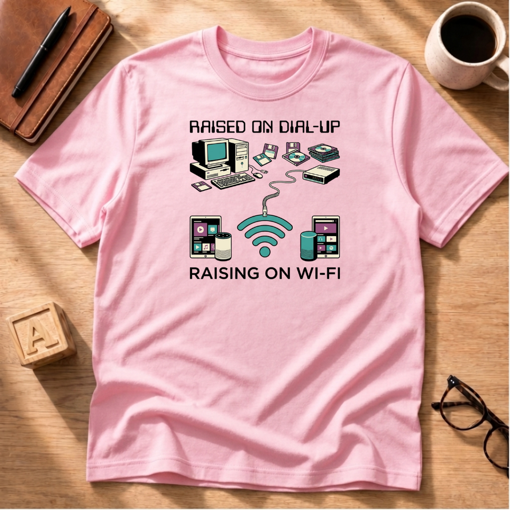Raised on Dial Up T-Shirt