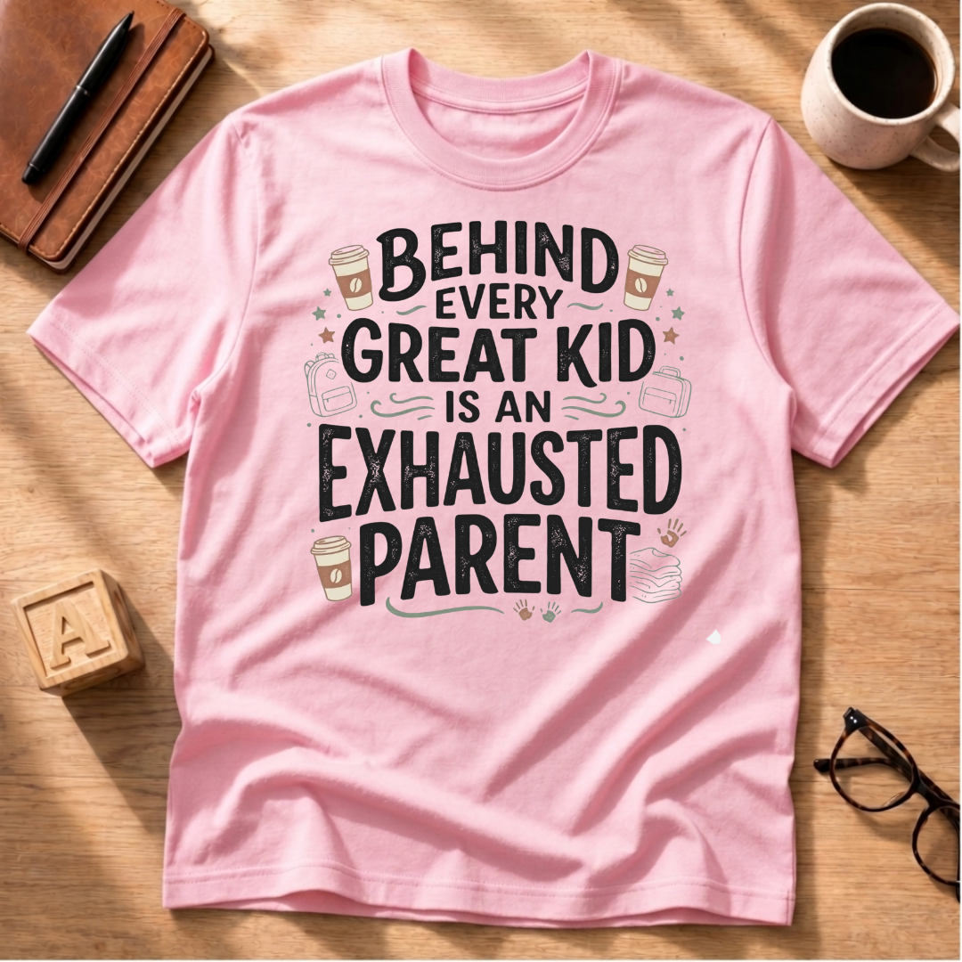Exhausted Parent T-Shirt
