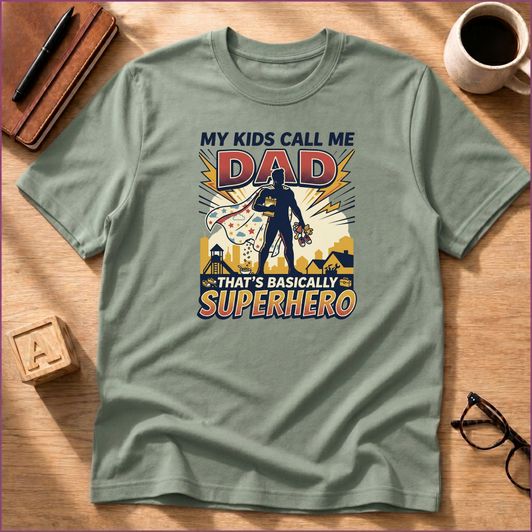 Superhero Dad T-Shirt
