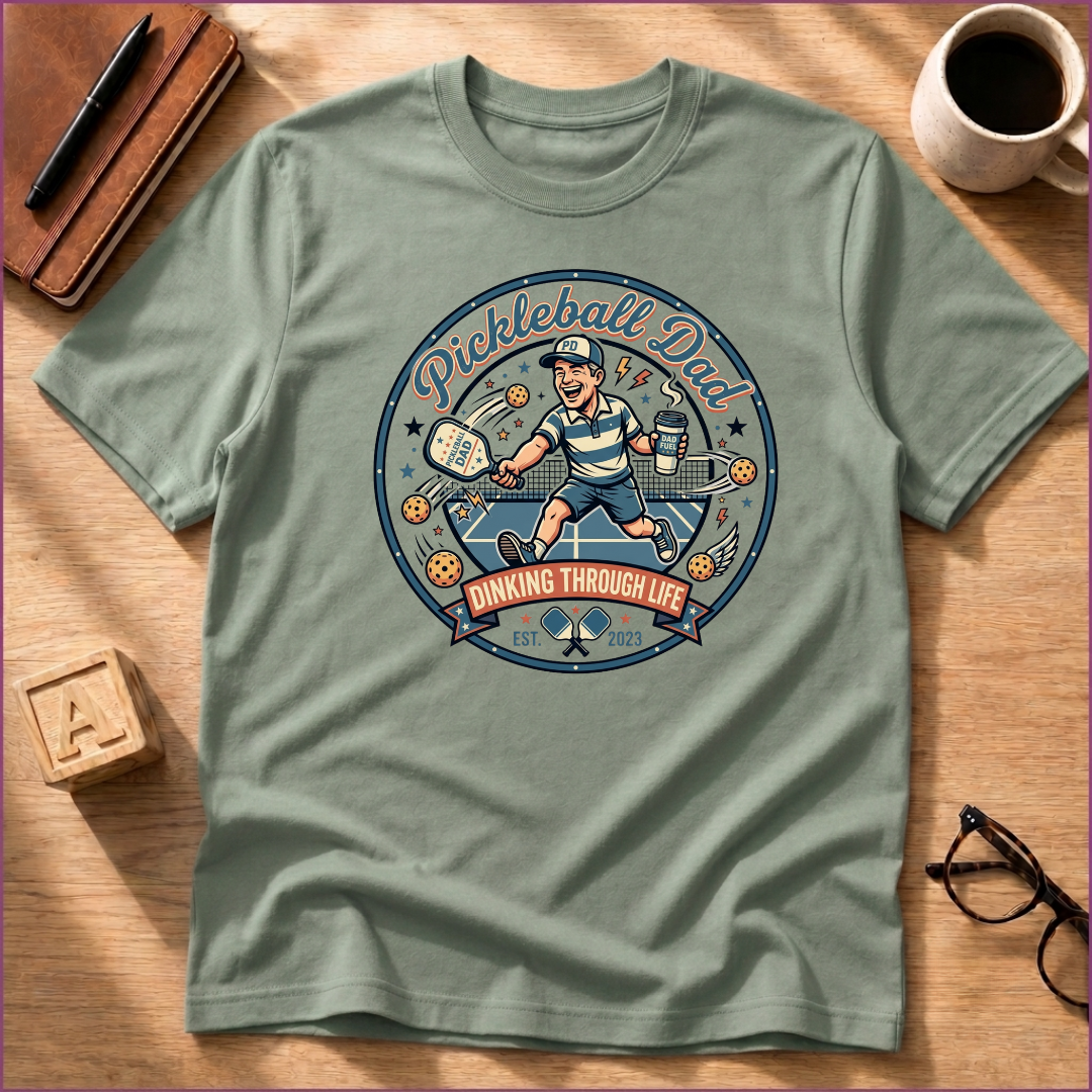 Pickleball Dad T-Shirt