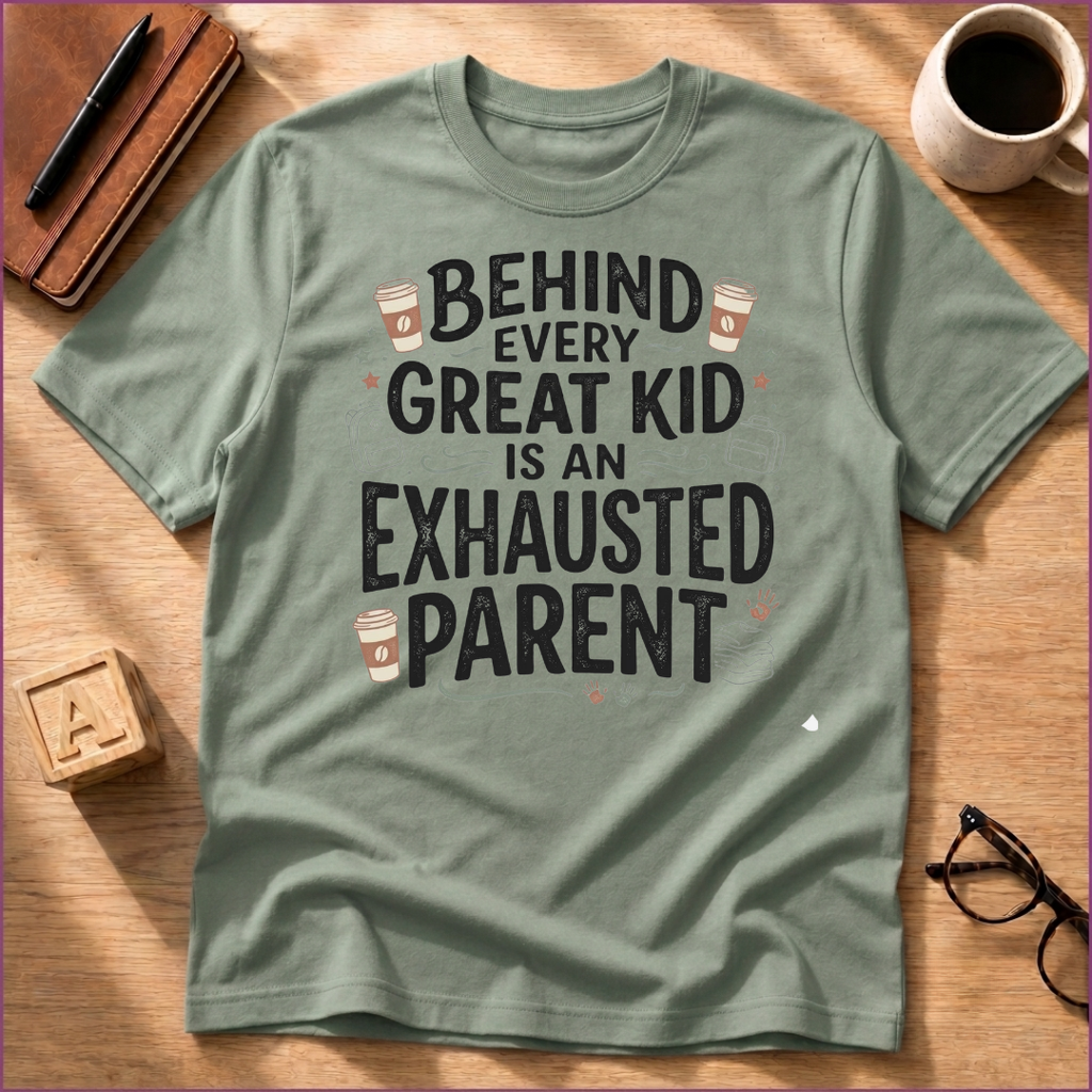 Exhausted Parent T-Shirt