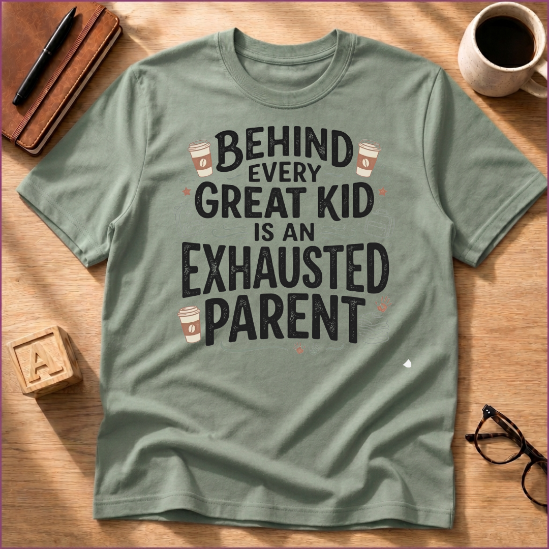 Exhausted Parent T-Shirt