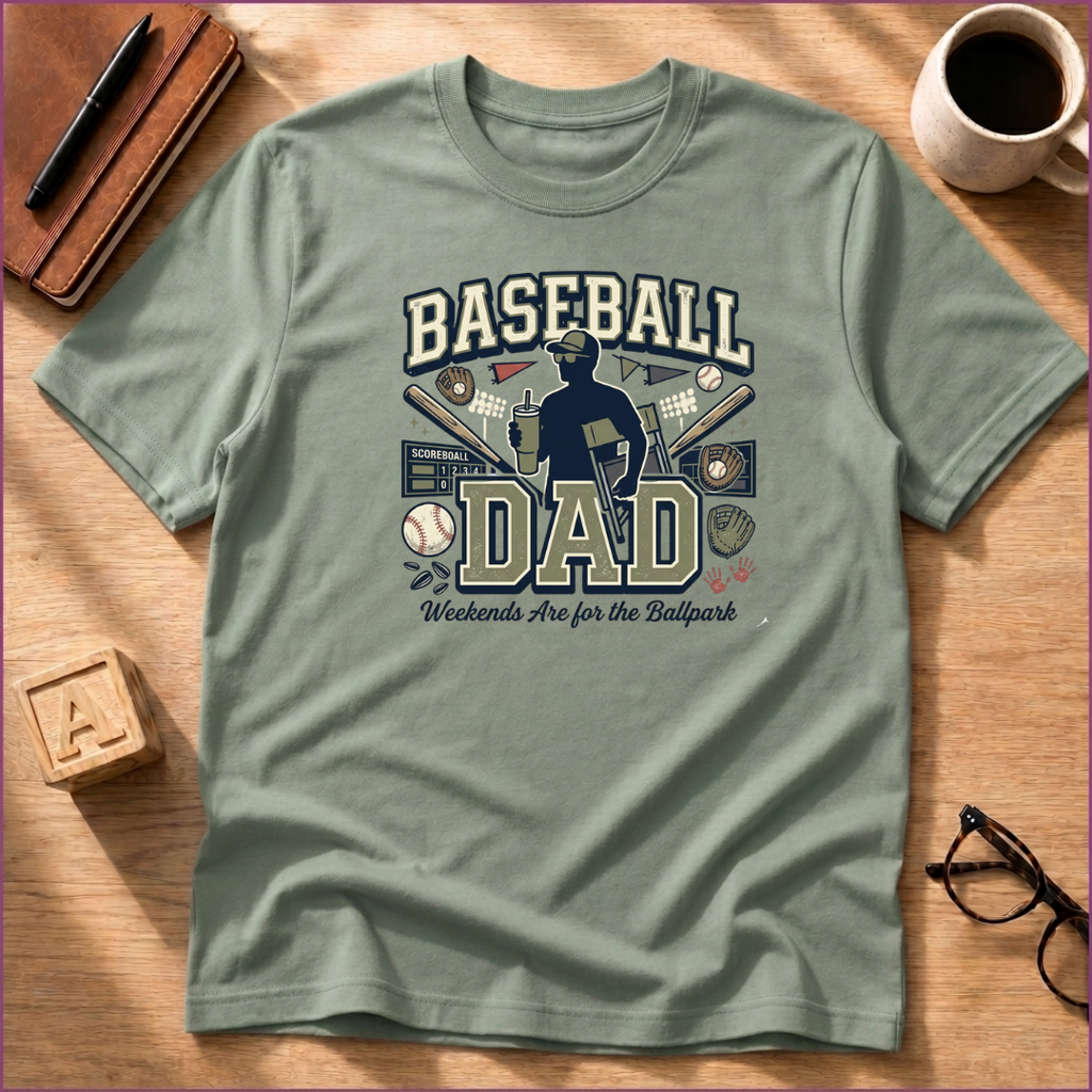 Baseball Dad T-Shirt