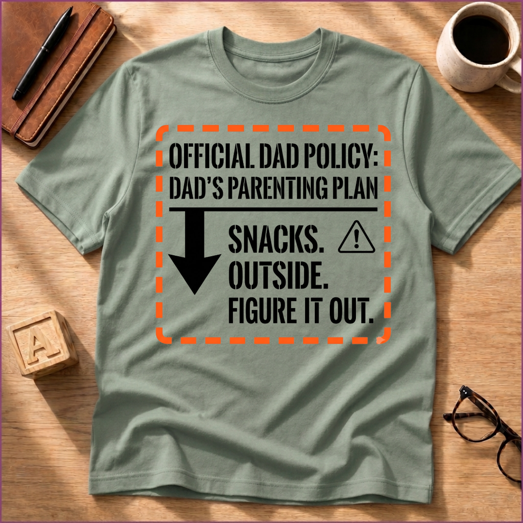 Dads Parenting Plan T-Shirt