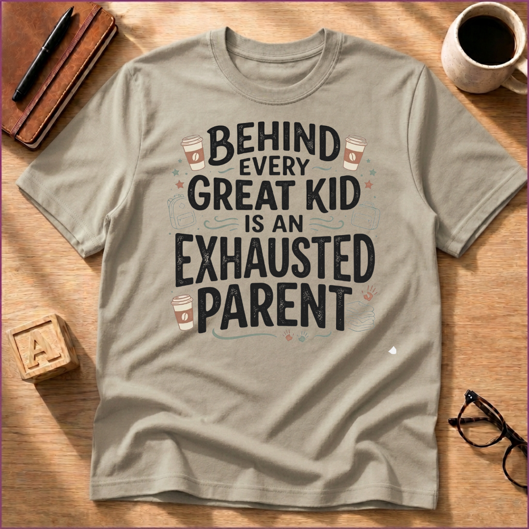 Exhausted Parent T-Shirt