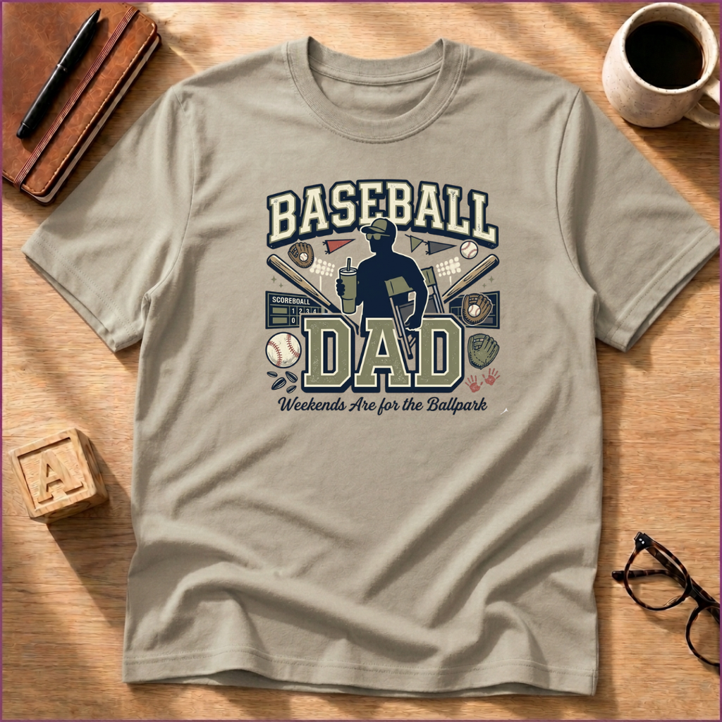 Baseball Dad T-Shirt