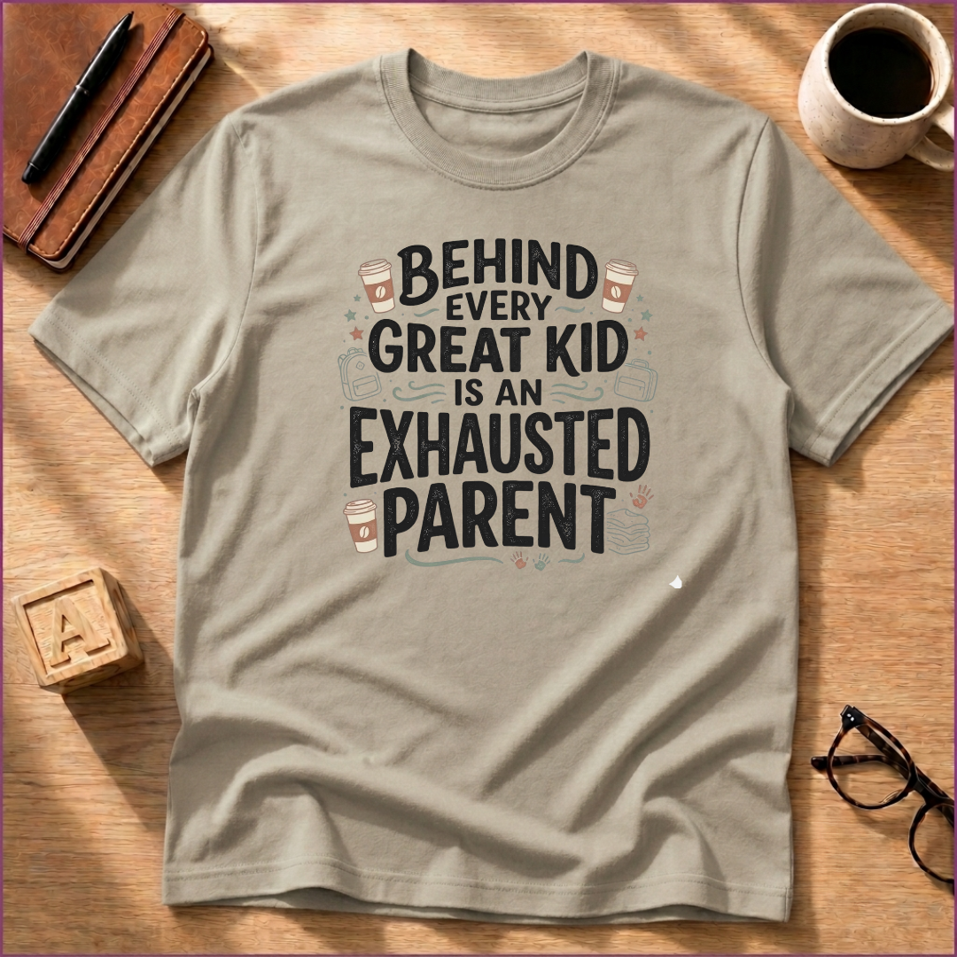 Exhausted Parent T-Shirt