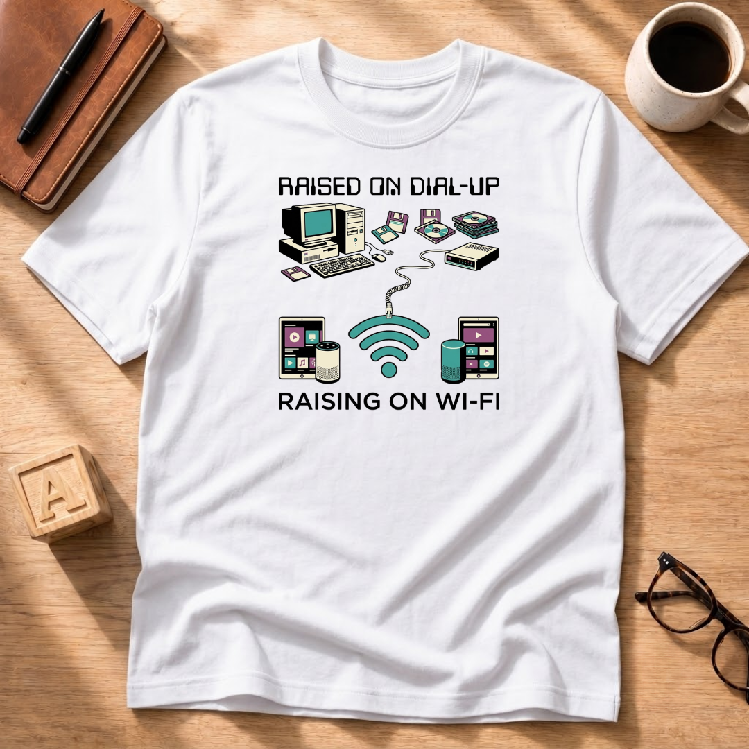 Raised on Dial Up T-Shirt
