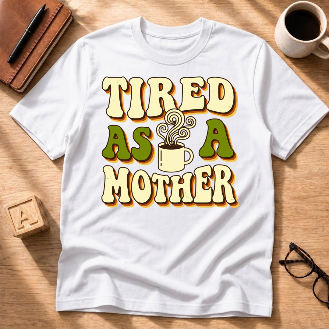 Tired As A Mother T-Shirt