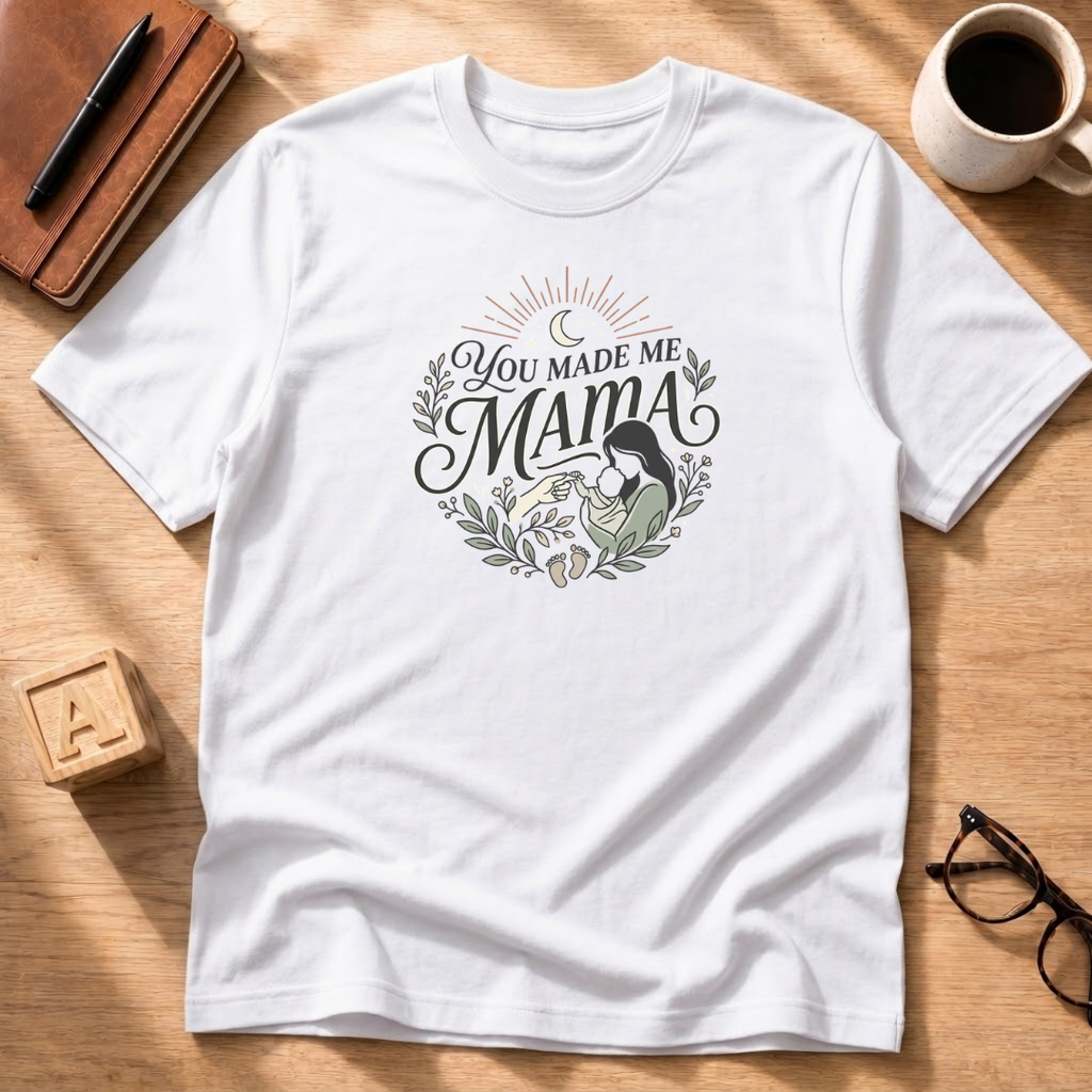 You Made Me Mama T-Shirt