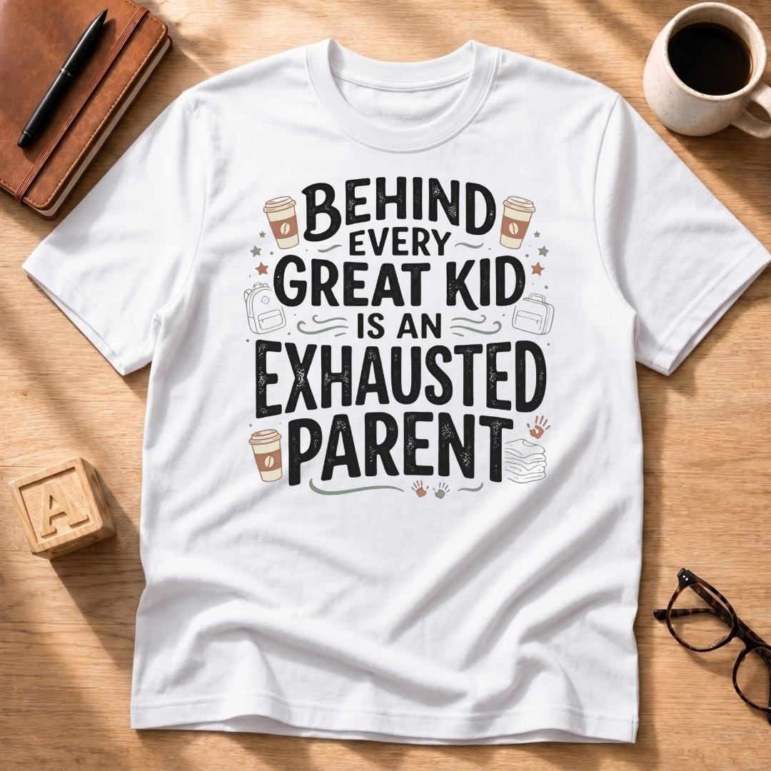 Exhausted Parent T-Shirt