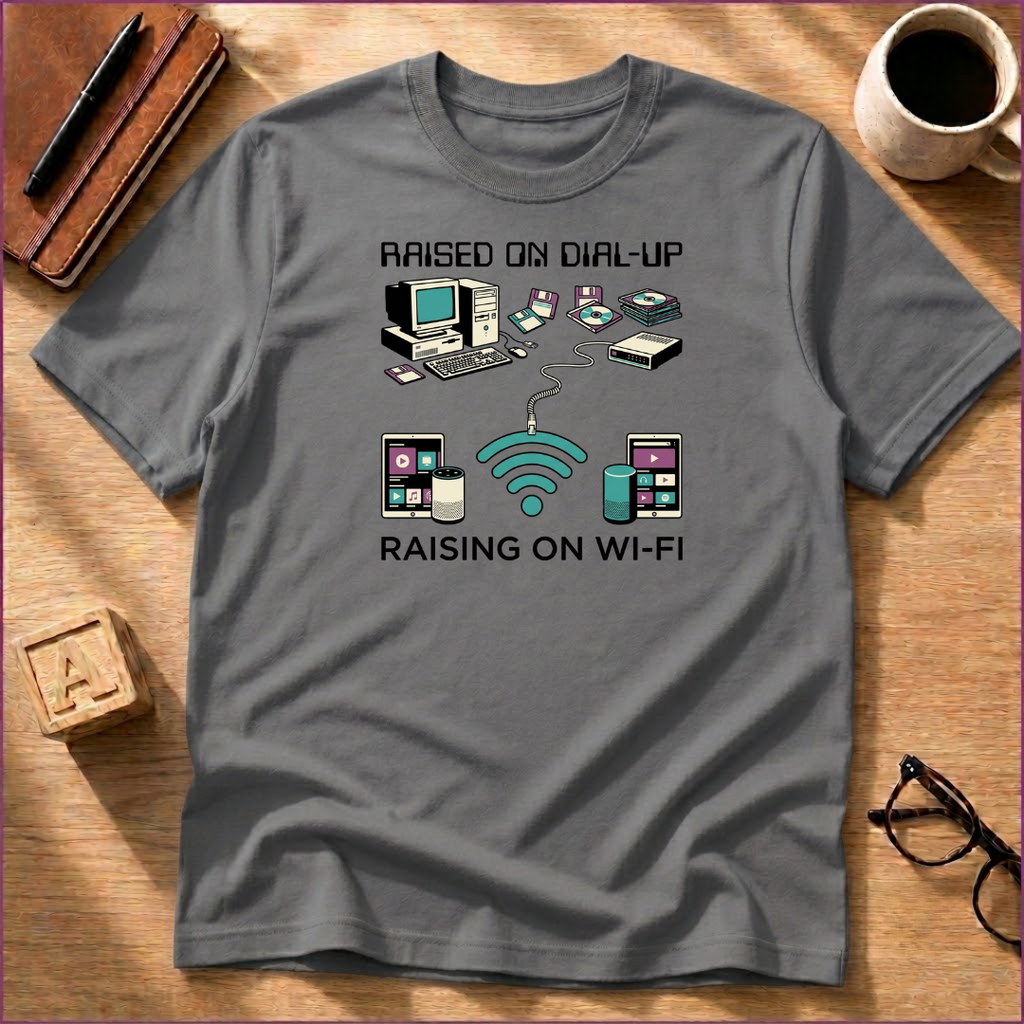Raised on Dial Up T-Shirt